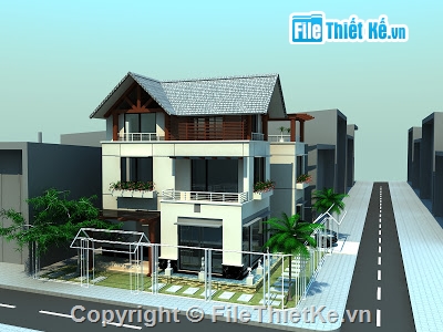 biệt thự phố,biệt thự mini,biệt thự đẹp,nhà 3 tầng,nhà phố đẹp